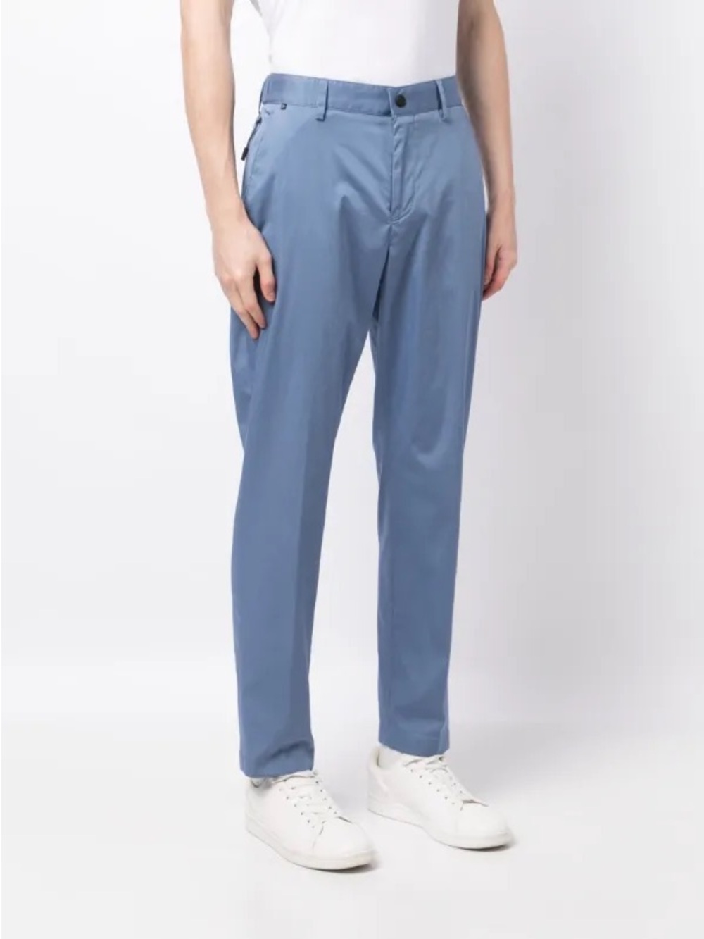 Hugo BOSS Men's Smart Casual Blue Trousers